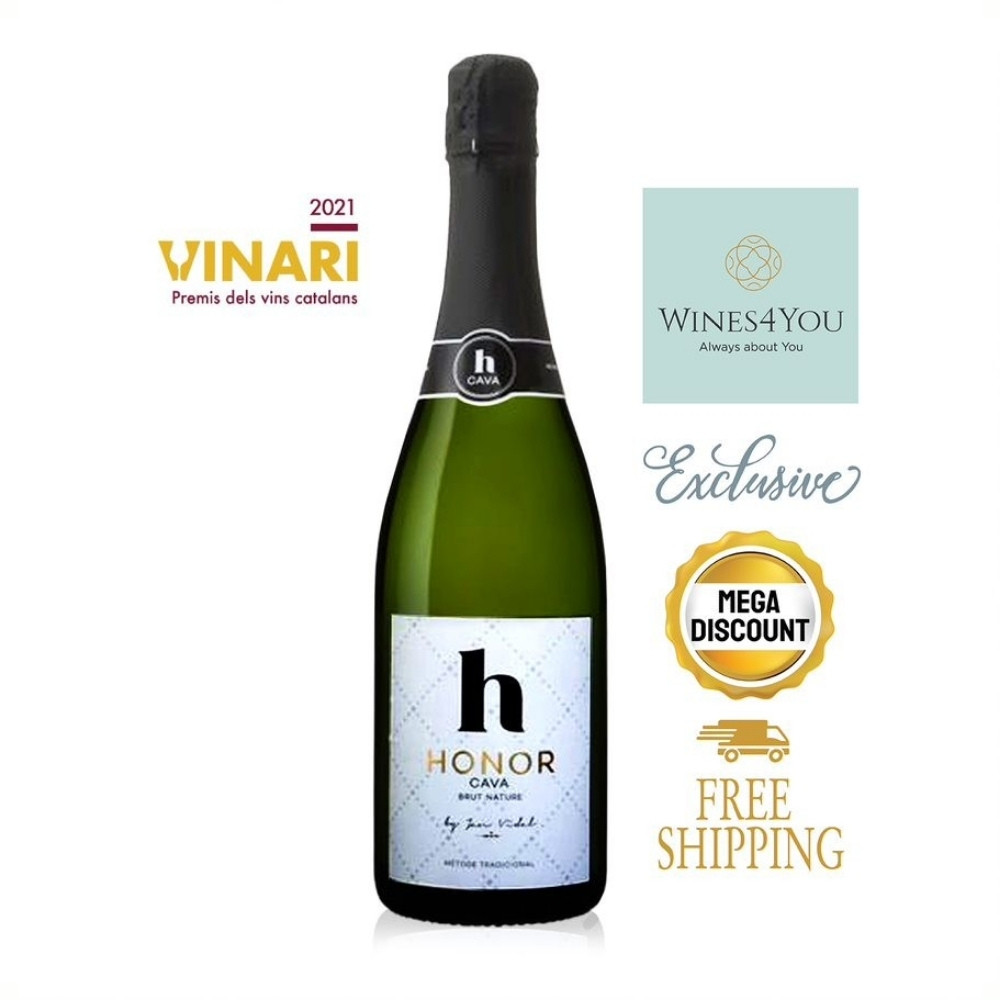 Honor Cava Brut Nature Spain Sparkling Wine
